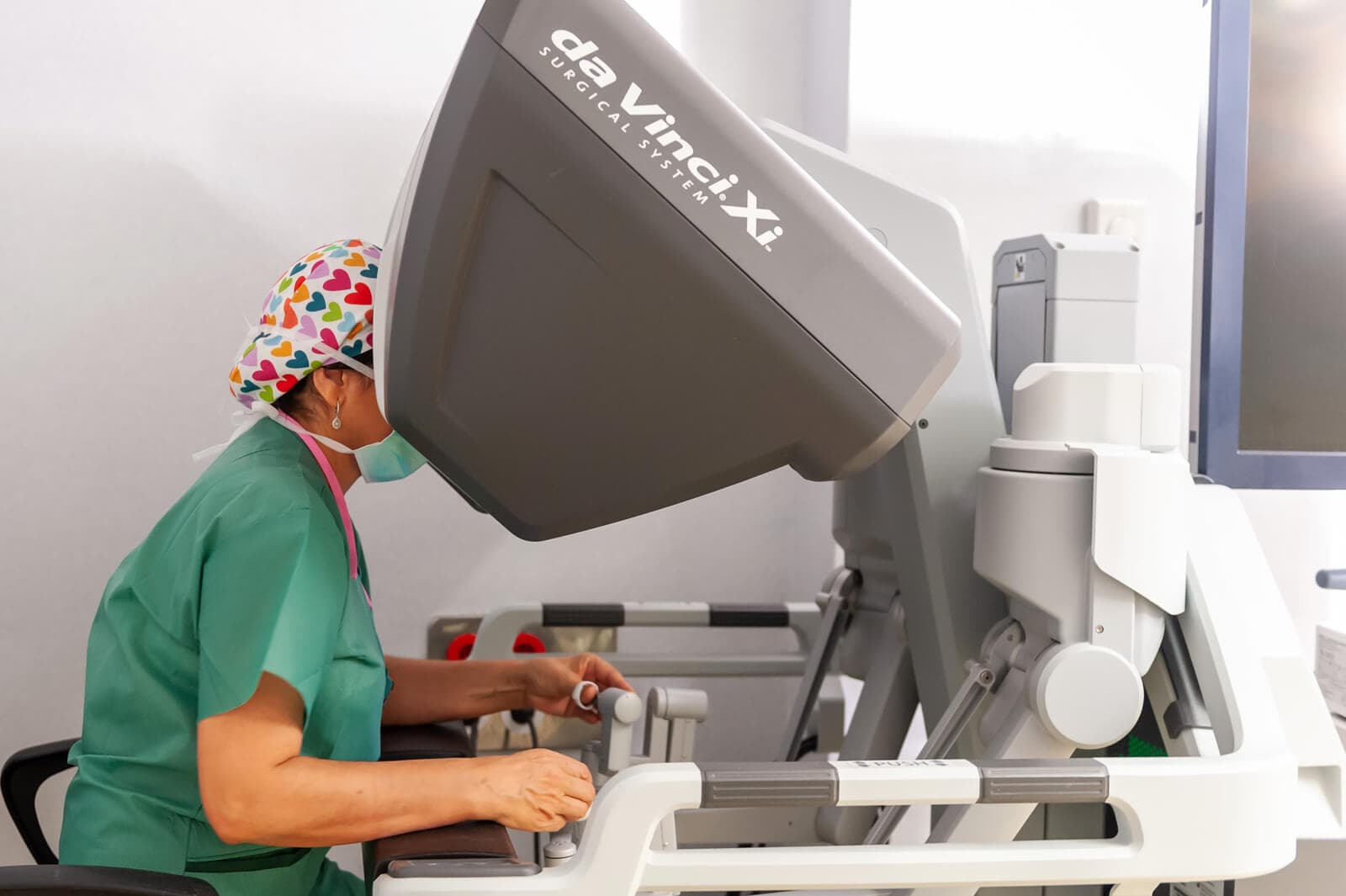 Cirugía robotica en Centro gineológico Lúa